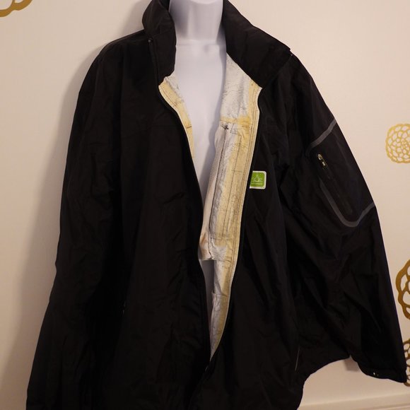 (NWT) Lands' End All Weather Insulated Hooded Jacket XXL - Picture 1 of 13